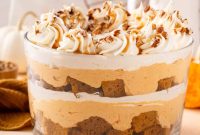 Pumpkin Trifle Recipe: Layered Autumn Dessert with Whipped Cream