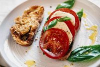 Caprese Bruschetta Recipe: Fresh Tomato, Basil & Mozzarella Toast