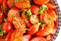 One-Bowl Marinated Tomatoes Recipe for Quick Flavor