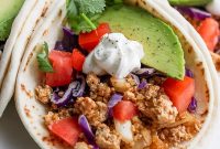 Quinoa and Tofu Taco Filling Recipe for Meatless Tacos