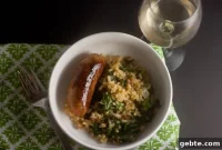 Oven-Baked Sausage and Kale Risotto Recipe