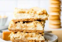 Golden Oreo Cheesecake Bars Recipe — Creamy No-Bake Dessert