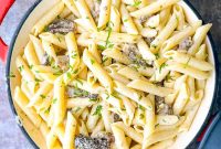 Creamy Boursin Mushroom Pasta Recipe for Quick Weeknights
