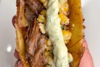 Braised Brisket Tacos with Tangy Salsa Verde Recipe