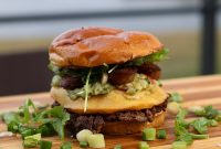 Wood-Fired Smash Burgers with Chorizo and Creamy Avocado