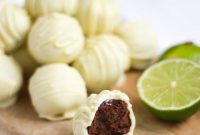 White Chocolate Gin & Tonic Truffles Recipe