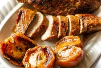 Roasted Pork Tenderloin with Caramelized Apples and Sage