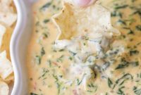 Creamy Velveeta Spinach Dip Recipe for Parties and Appetizers