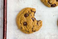 Chewy Pumpkin Chocolate Chip Cookie Recipe for Fall Baking