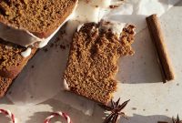 Gingerbread Loaf Made with Sourdough Discard