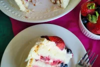 Berry Chantilly Cake: Light Cream Cake with Fresh Berries