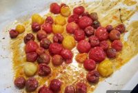 Oven-Roasted Cherry Tomatoes with Garlic and Herbs