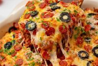 Pizza Pasta Recipes: Creative Layered Italian Comfort Dish