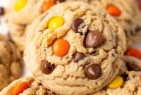 Reese’s Pieces Peanut Butter Cookie Recipe for Chewy Cookies