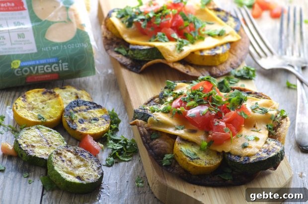Grilled Vegetable Tostadas