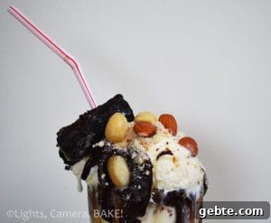 Healthy Freak Shake. The crazy, calorie filled milkshakes that have taken the internet by storm, now have a delicious healthy version! Click the photo for the #recipe . #healthymilkshake #milkshake