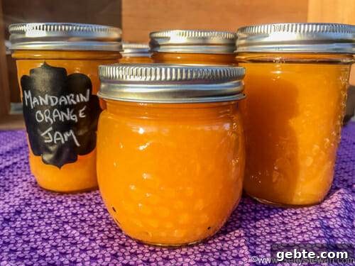 mandarin orange jam