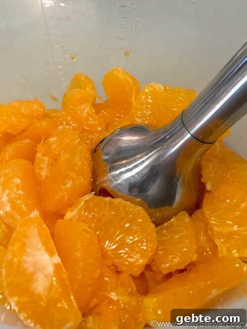 chop mandarins