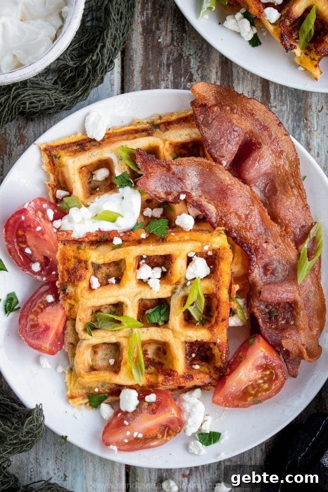 Chaffles: Low-Carb Keto Cheese & Egg Waffles for Breakfast 3 Chaffles - Low Carb Keto Waffles