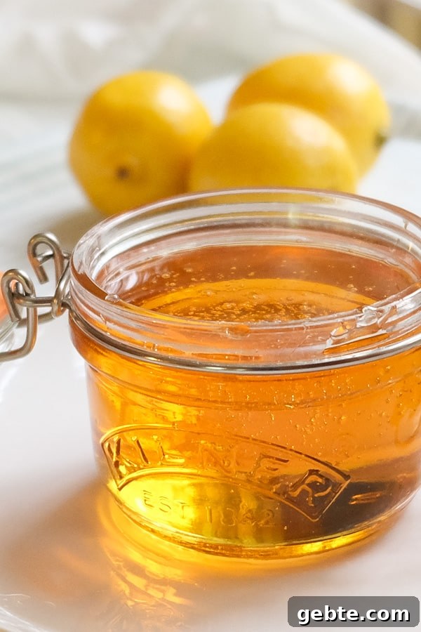 Homemade Golden Syrup