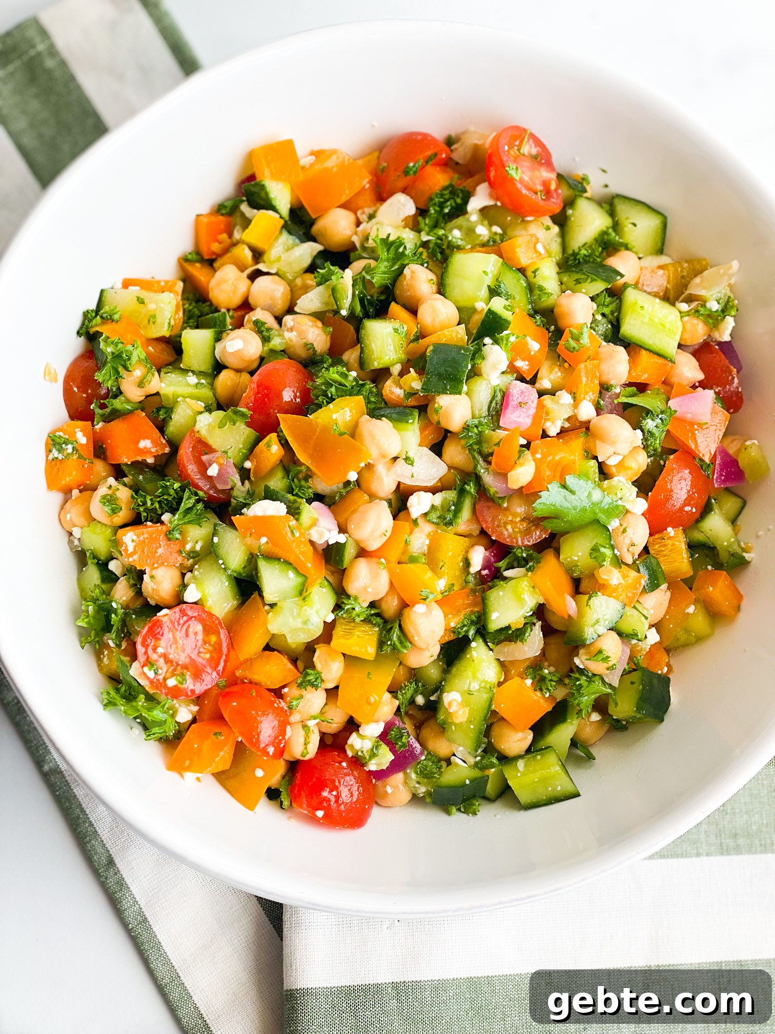 Greek Chickpea Salad