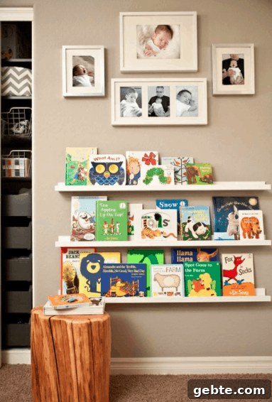 Nursery Book Shelves