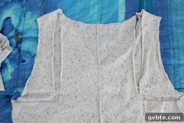 DIY No-Sew Halter Beach Cover-Up Tutorial: Quick Summer Project 7 IMG_7321