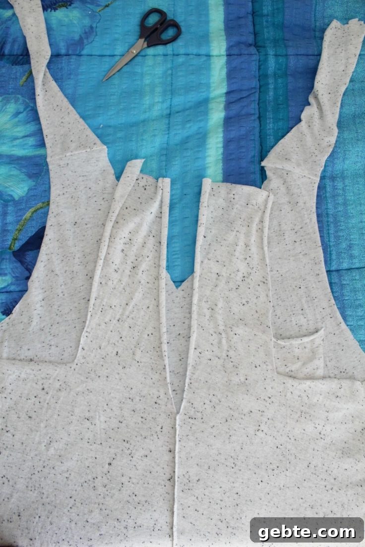 DIY No-Sew Halter Beach Cover-Up Tutorial: Quick Summer Project 8 IMG_7324
