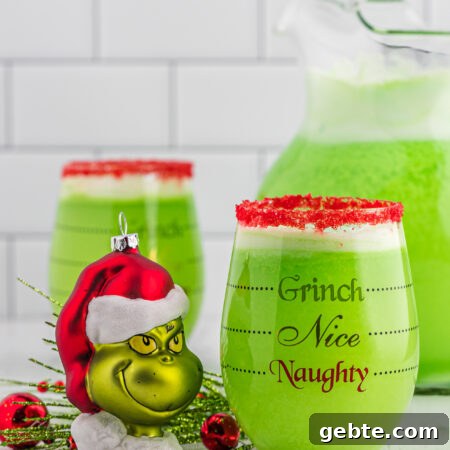 Grinch Christmas Punch Recipe for a Festive Holiday Party 12 Grinch Holiday Punch