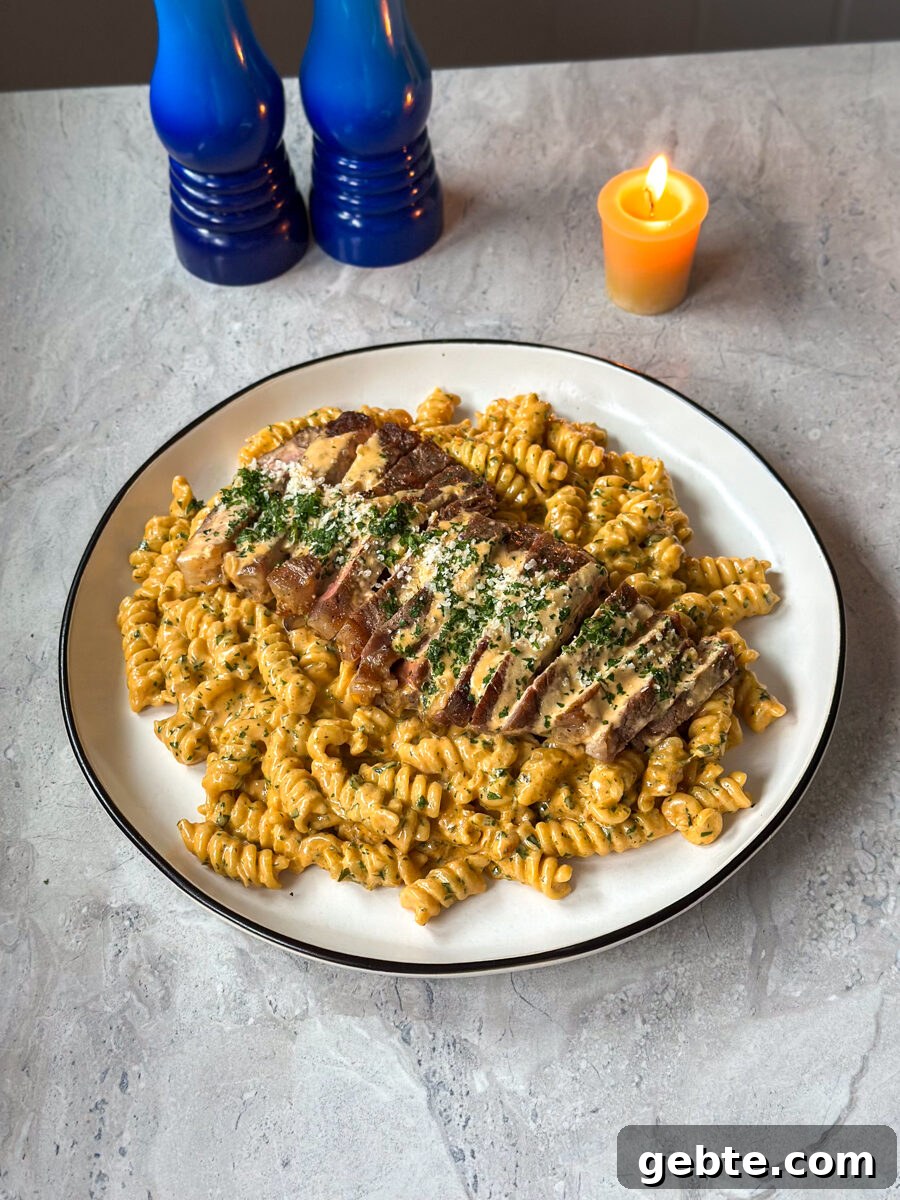 steak pasta