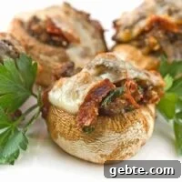 Stuffed Mushrooms Italian-Style