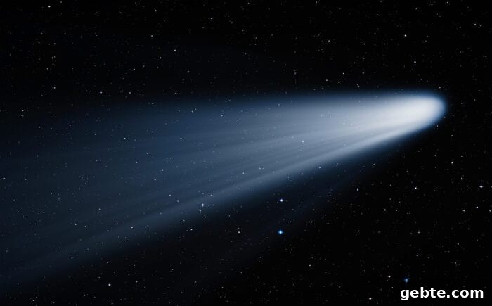Comet NEOWISE in the sky