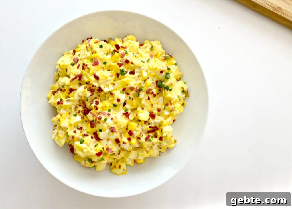 Keto Deviled Eggs Salad