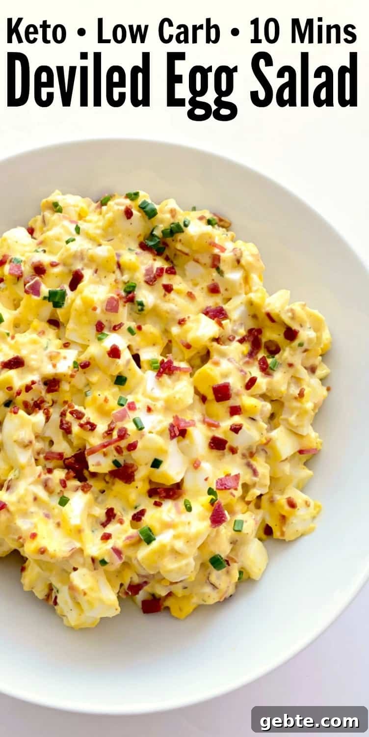 Keto Deviled Egg Salad