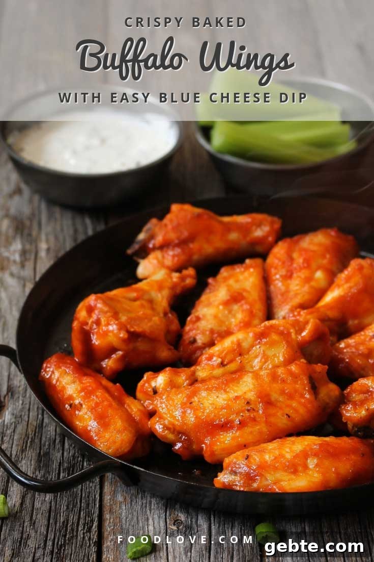 Baked Buffalo Wings 