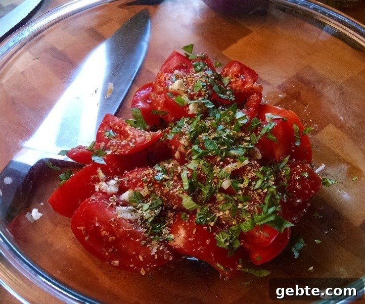 tomatoes caprese