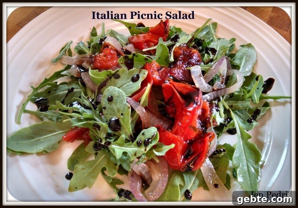 Italian salad jen pedri