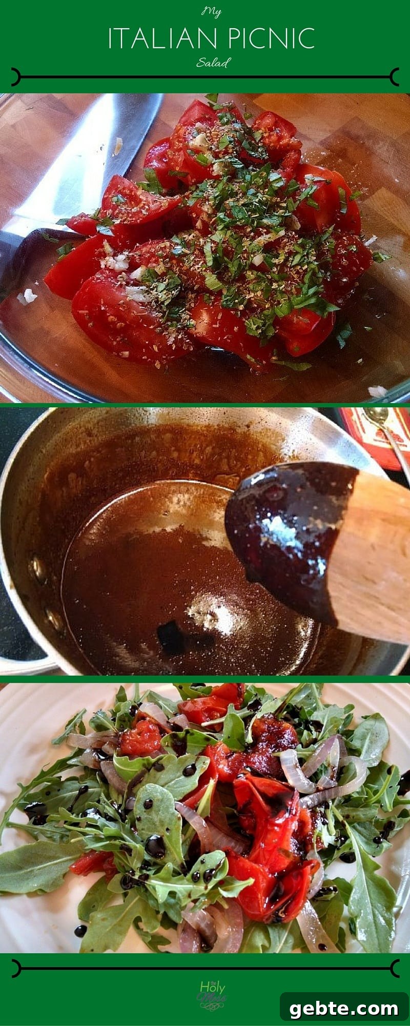 My Italian Picnic Salad|The Holy Mess