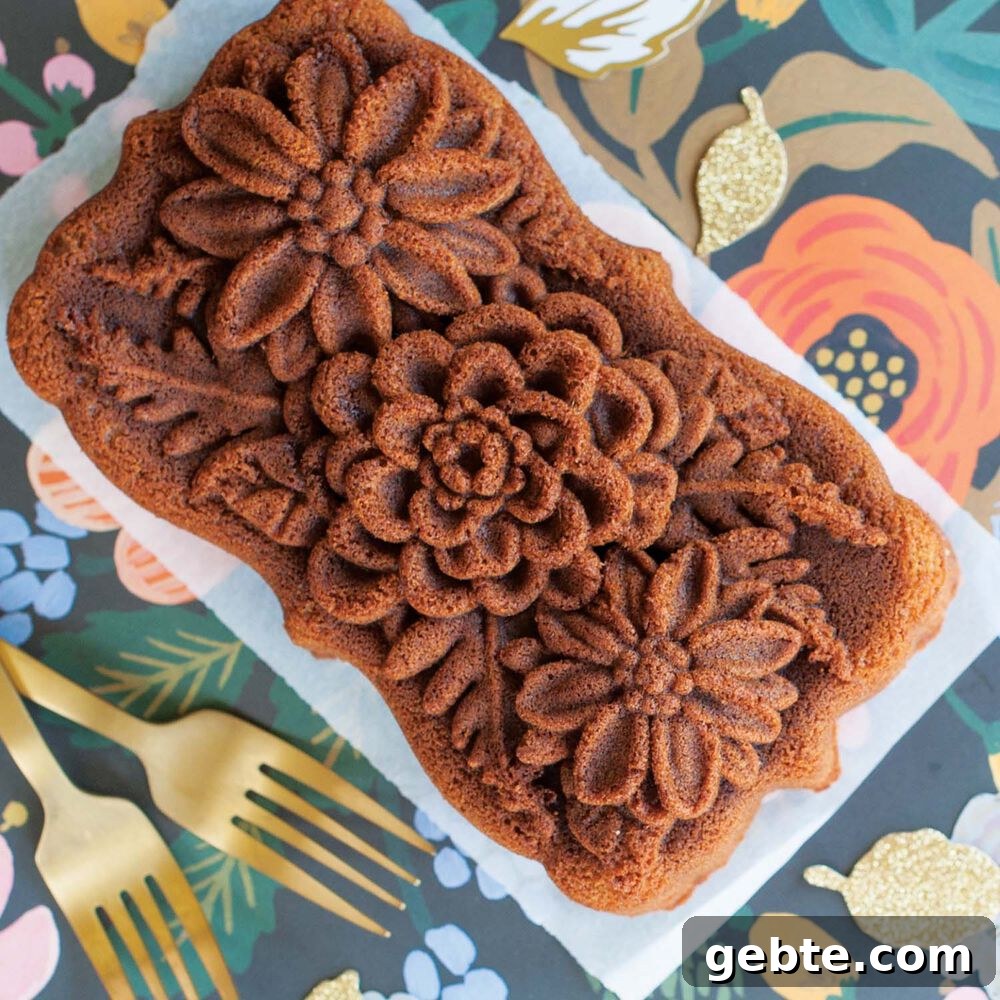Nordicware Wildflower Loaf Pan