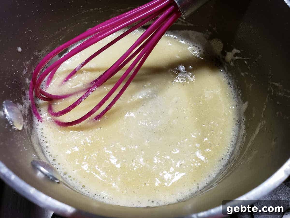Simple 3-Ingredient Chicken Gravy Made from Scratch 3 butter, flour, and pepper roux whisked in a pan