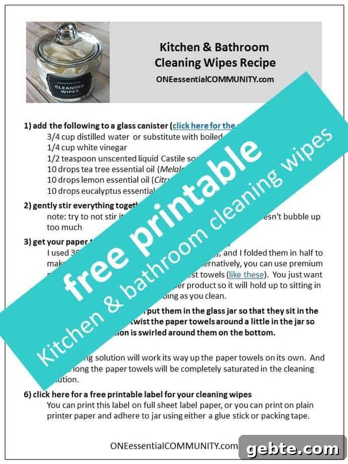 Easy all-natural essential oil cleaning wipes for kitchen counters, shopping carts, sinks, mold & mildew, bathrooms, stainless steel & more. all natural and toxic way to clean, disinfect, and sanitize. made with lemon essential oil, tea tree (melaleuca) essential oil, and eucalyptus essential oil. #essentialoilrecipe #essentialoilcleaning #essentialoilDIY