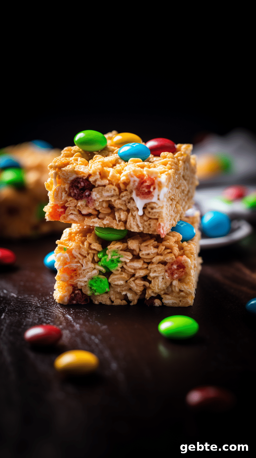 M&M Rice Krispies
