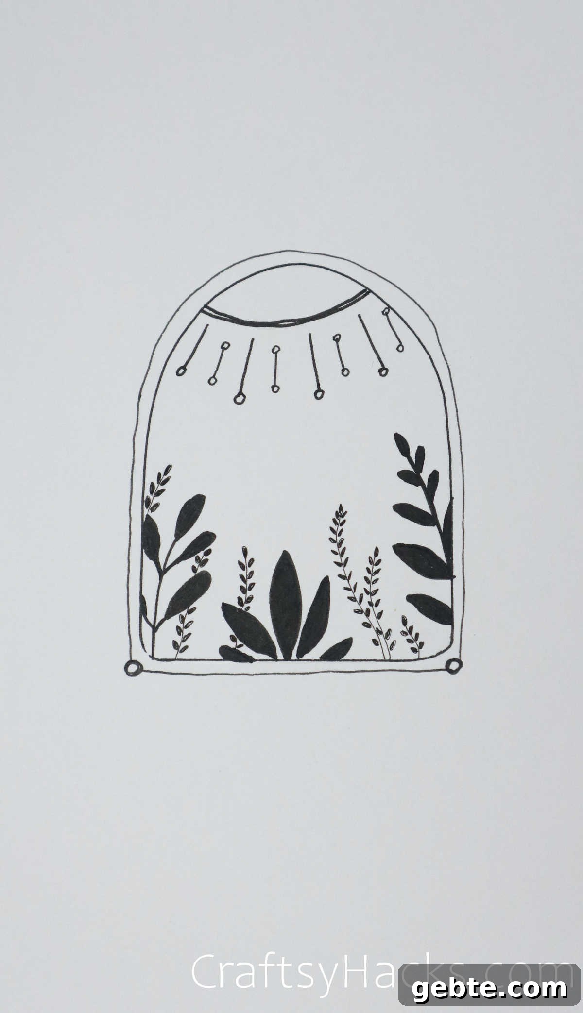 sunny day drawing