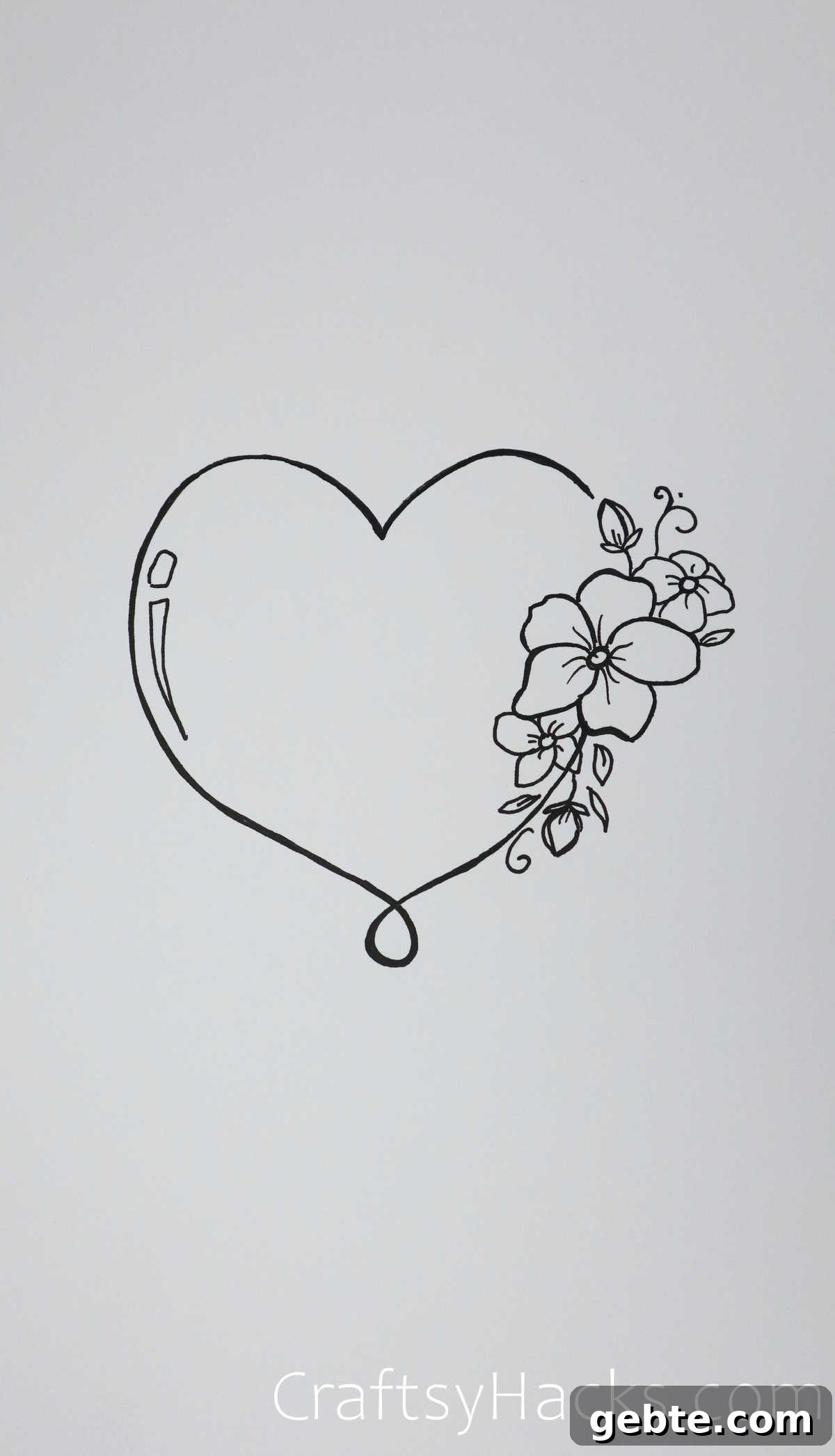 heart drawing