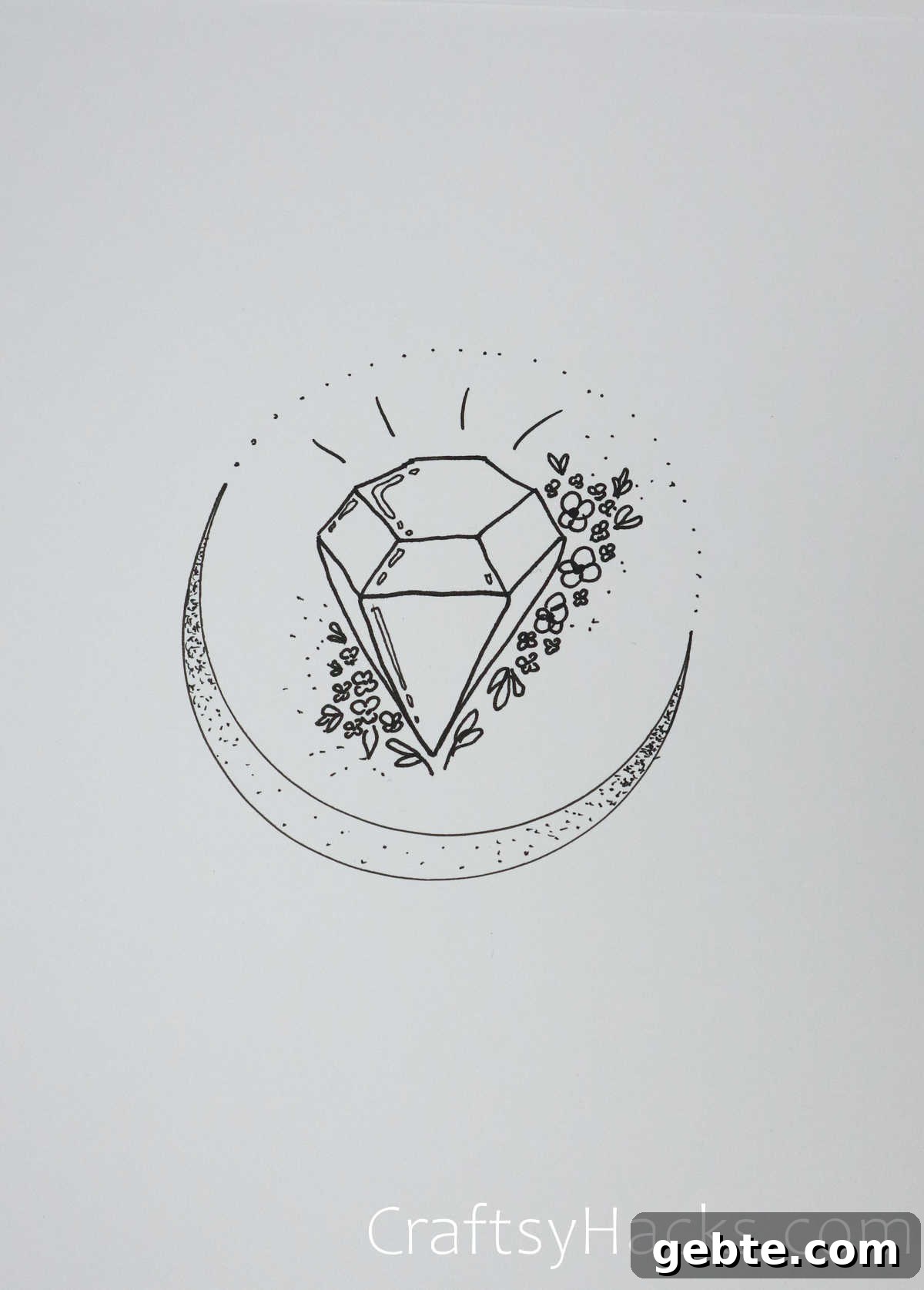 diamond drawing