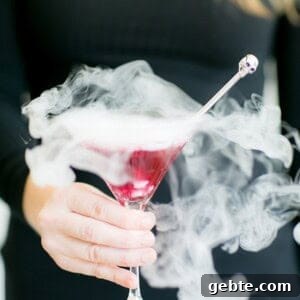 Blueberry lavender martini