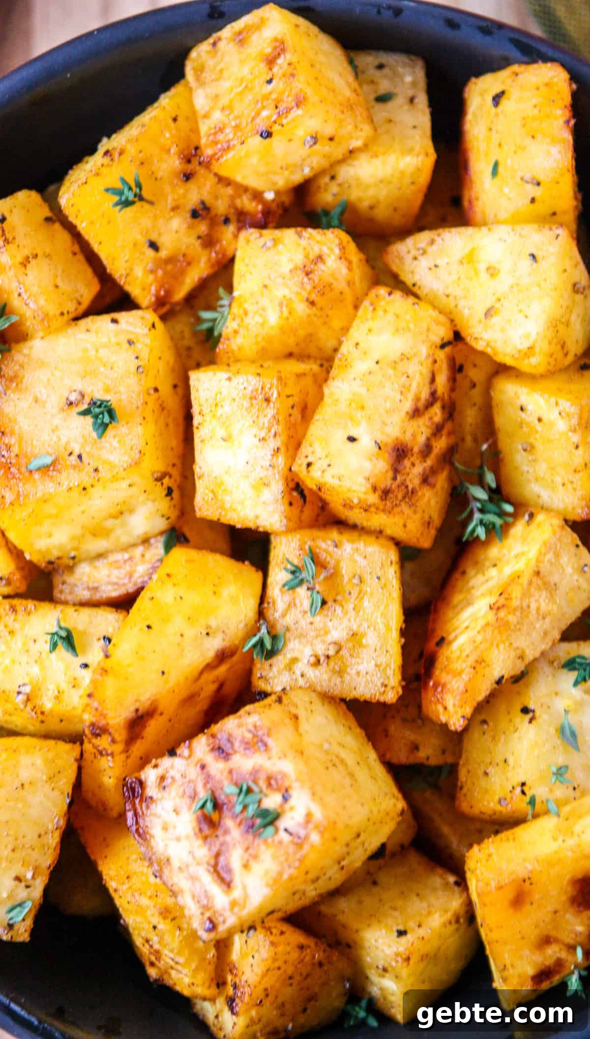 A close up of the finished recipe.
