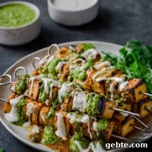 Grilled Tofu Skewers