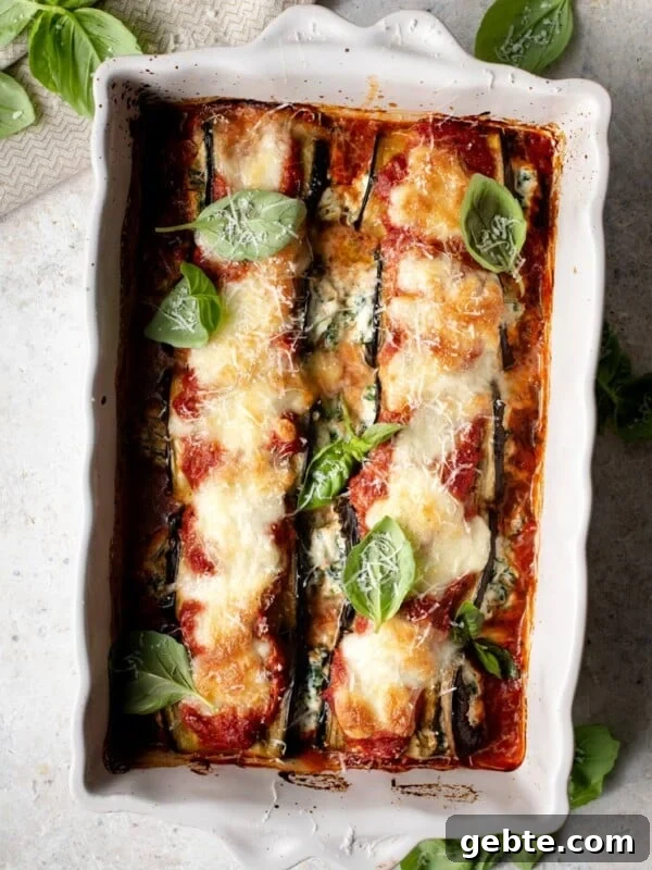 Sicilian Eggplant Caponata Recipe: Authentic Sweet-Sour Relish 10 Eggplant rollatini in a baking dish