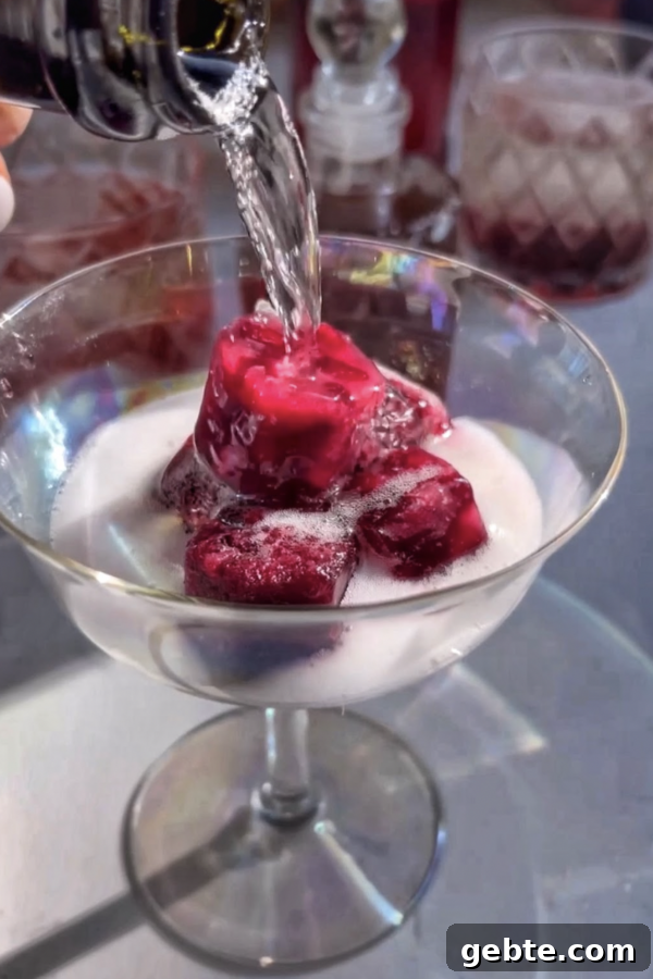 Pomegranate Cider Mimosa